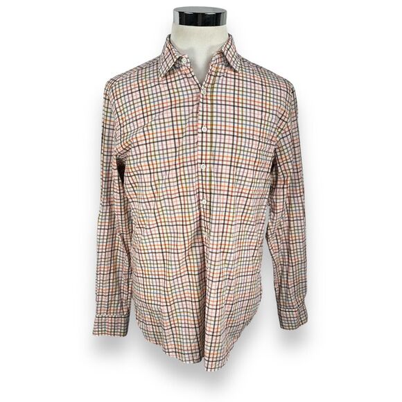 Rodd & Gunn Shirt Men’s Large Multicolor Check Button Up Sports Fit Long Sleeve - Picture 1 of 10